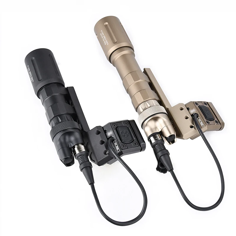 Linterna de PLH-V2 táctica, luz LED de alta potencia, lámpara de caza, Unidad de lámpara de 20MM con interruptor de ajuste Picatinny - imagen 2