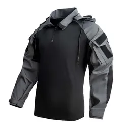 CP Camo Camiseta táctica de manga larga ripstop para caza