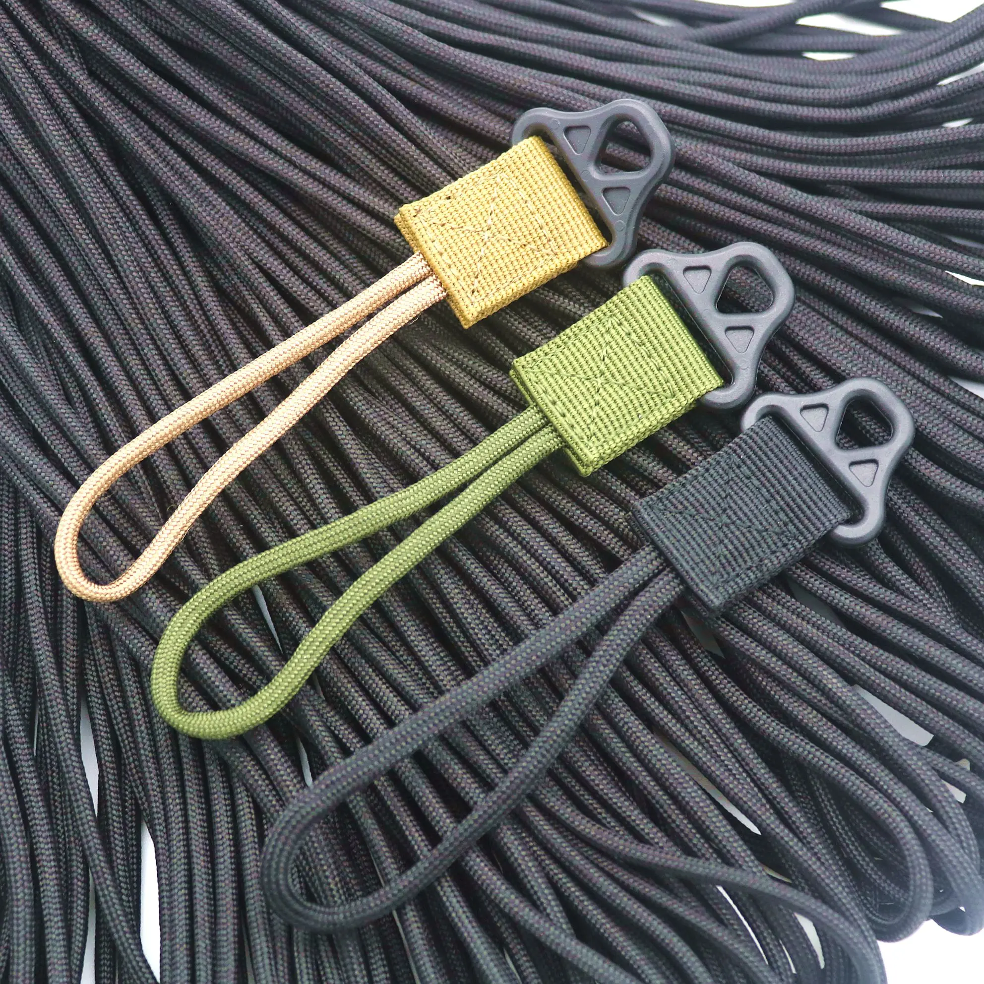 Hebilla de fijación de nailon con coleta táctica, correas multiusos, gancho y bucle, hebillas de correa trasera, accesorio ajustable - imagen 4