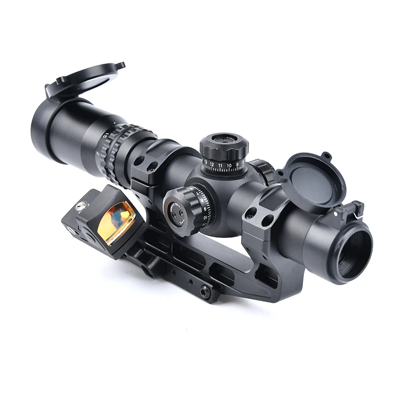 WADSN Airsoft táctico rápido Lpvo alcance montaje 30mm linterna de punto rojo para Rifle AR15 20mm Picatiny Rail accesorios de Base de mira - imagen 3