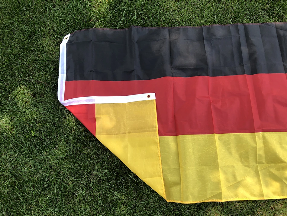 BANDERA DE SKY bandera de Alemania 90x150cm colgante poliéster negro rojo amarillo de deu bandera alemana de Deutschland para decoración - imagen 4