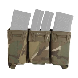 Chaleco táctico multicalibre con bolsa mag 5,56/7,62 y accesorios
