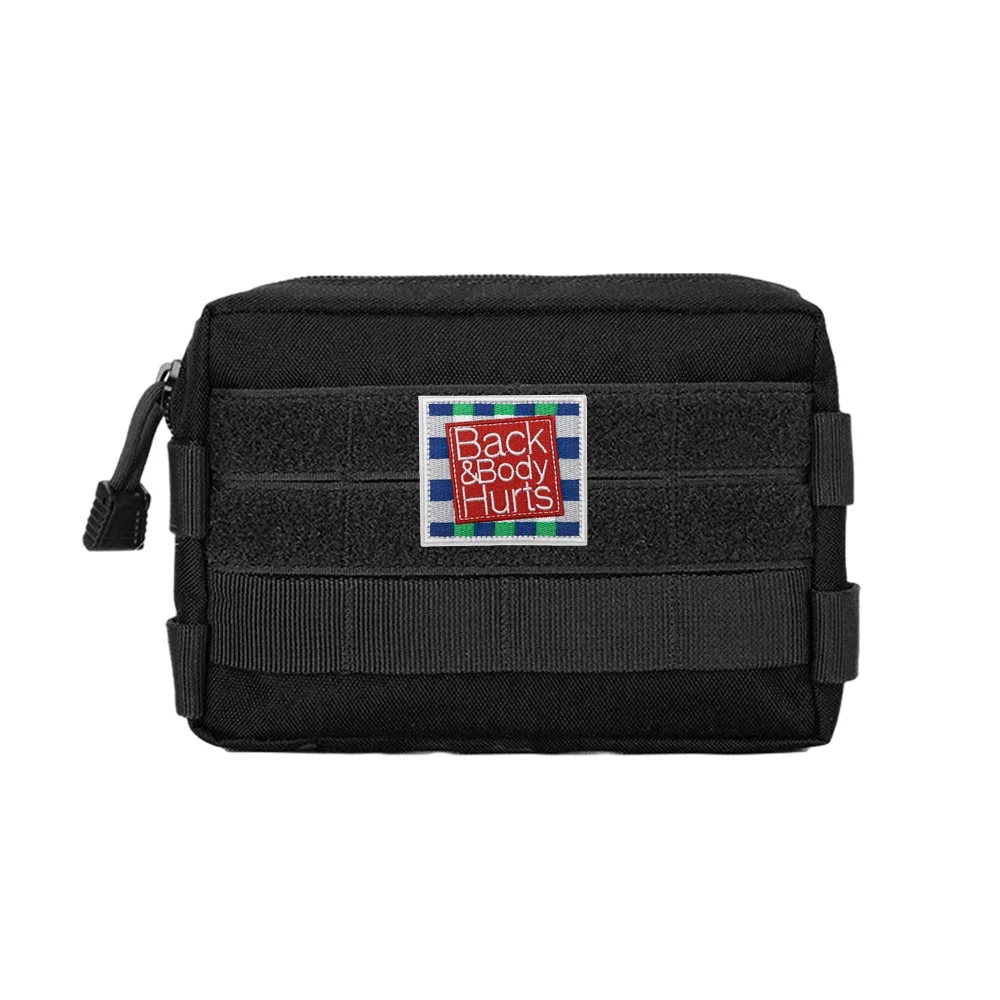 Meme de caballeros de espalda y cuerpo, cita táctica divertida, parche de Velcros de moral, pegatina de cierre de bucle de gancho, insignia militar para mochila, pantalones vaqueros DIY - imagen 4