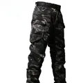 only black camo pant