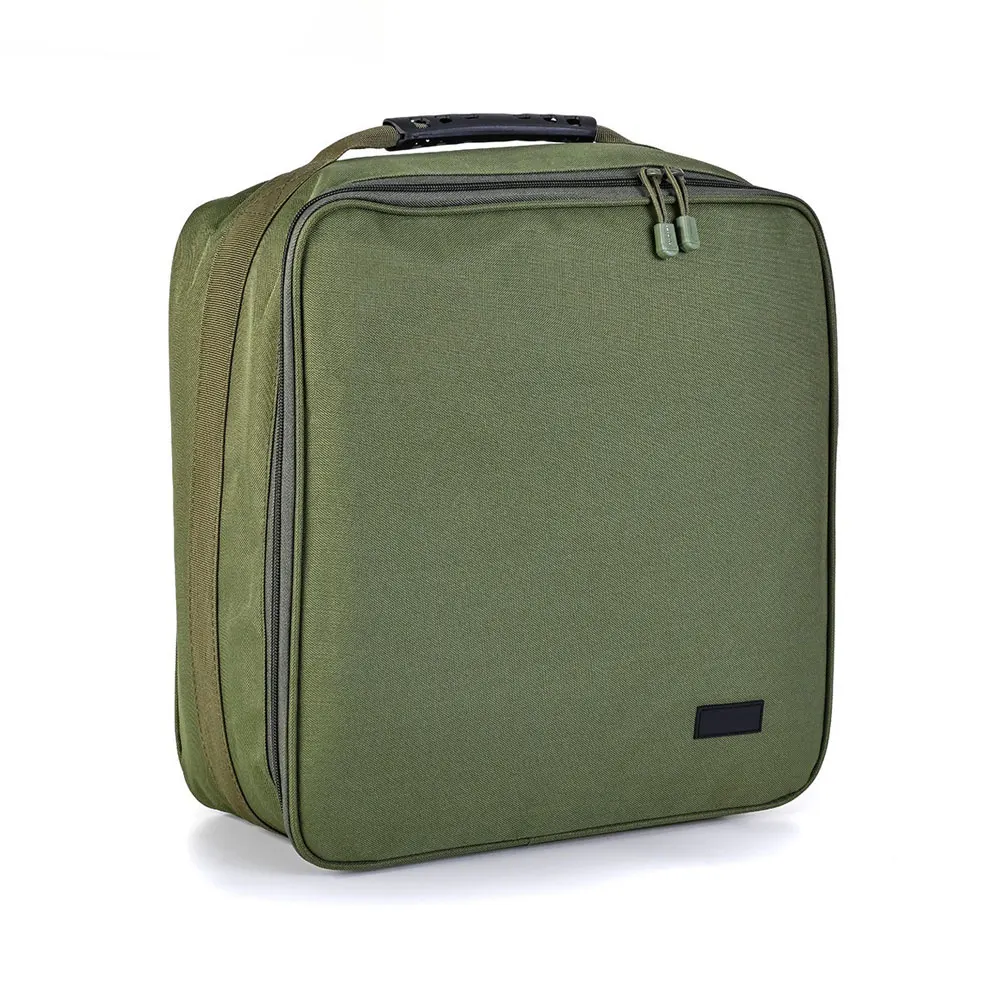 Bolsa de aparejos de pesca portátil, bolsa impermeable para rueda de pesca, bolso de almacenamiento al aire libre, caja de herramientas AVA300