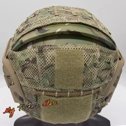 FMA casco táctico Airframe cubierta de camuflaje piel AF/CP casco tela de malla