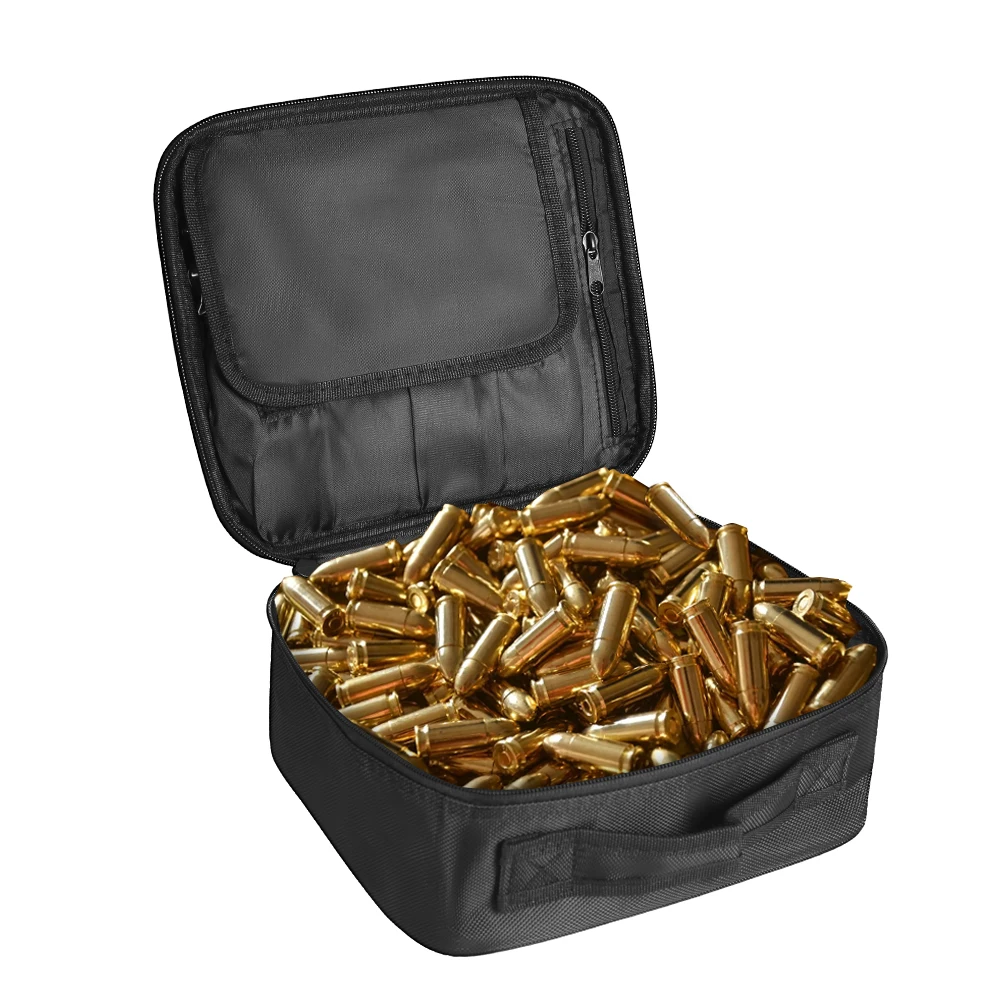 Bolsa portadora de pistola táctica, billetera con cartucho, bolsa portadora de balas, caja de munición táctica, bolsas de herramientas EDC, bolsa Universal para pistola - imagen 2