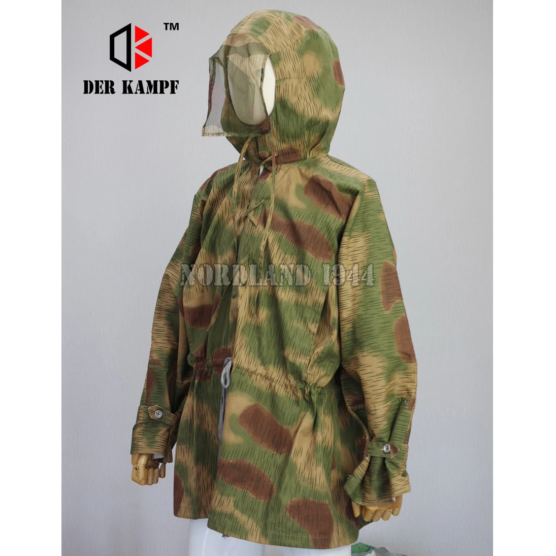 German Swamp 43/44 camuflaje té dividido camuflaje sudadera táctica Geely ropa de camuflaje - imagen 3