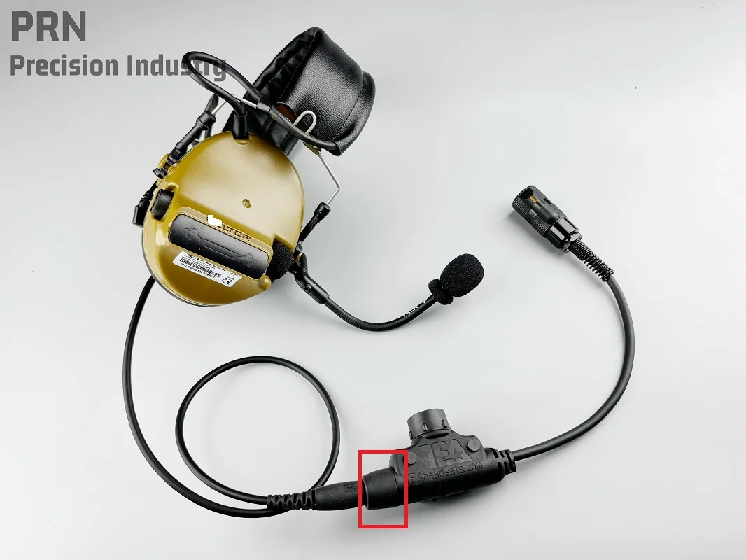 Cubierta impermeable para auriculares TEA U94V2 PTT - imagen 3