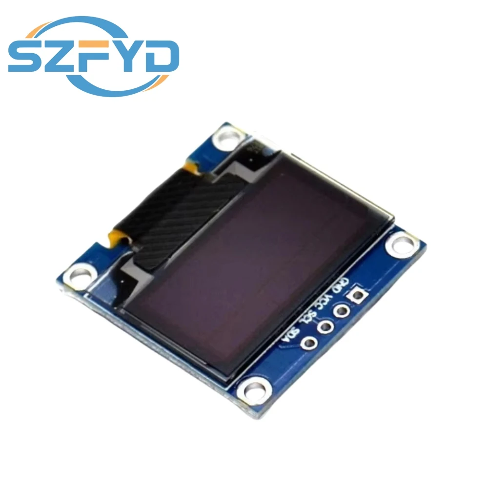 Módulo de pantalla OLED IIC Serial amarillo azul blanco de 0,96 pulgadas 128X64 I2C SSD1306 12864 LCD GND VCC SCL SDA 0,96 "para Arduino - imagen 5