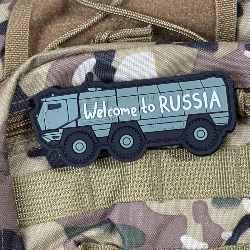 Parche de PVC 3D para camión táctico, insignia de moral militar, parches con gancho, ropa, mochila, pegatinas, brazalete - imagen 3