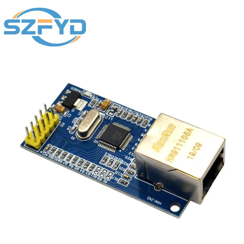 Escudo Ethernet W5500 - El módulo LAN admite TCP/IP para 51/STM32 - Memoria SPI 32K 3.3V/5V - imagen 3
