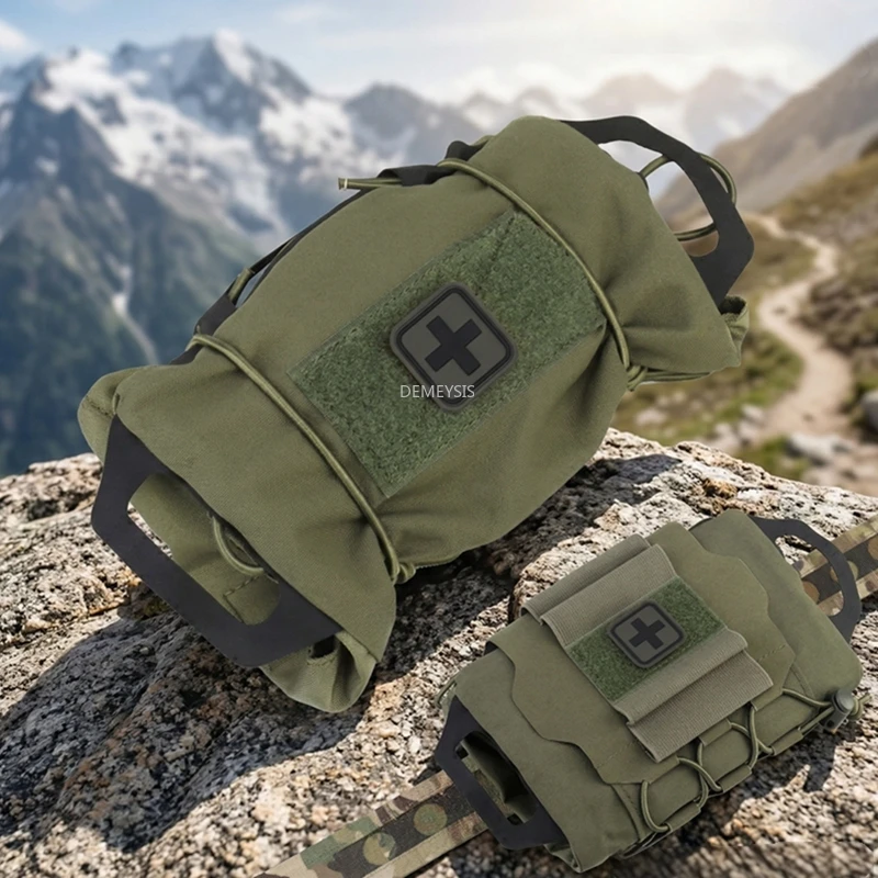 Bolsa médica táctica IFAK MOLLE de despliegue rápido para emergencias - imagen 5
