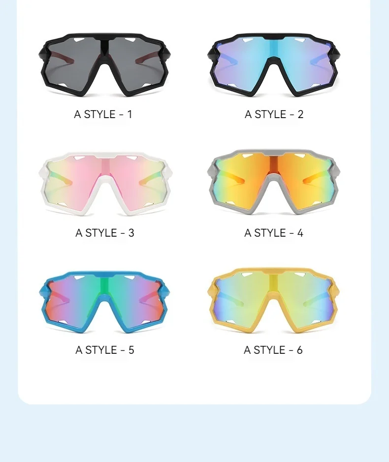 Gafas de sol polarizadas para ciclismo para niños y jóvenes, gafas de ciclismo UV400 para niñas, gafas para acampar, pescar, deportes al aire libre - imagen 4