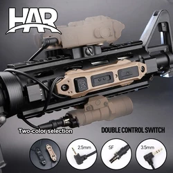 DBAL-A2 linterna táctica interruptor dual caza airsoft M300A M600C