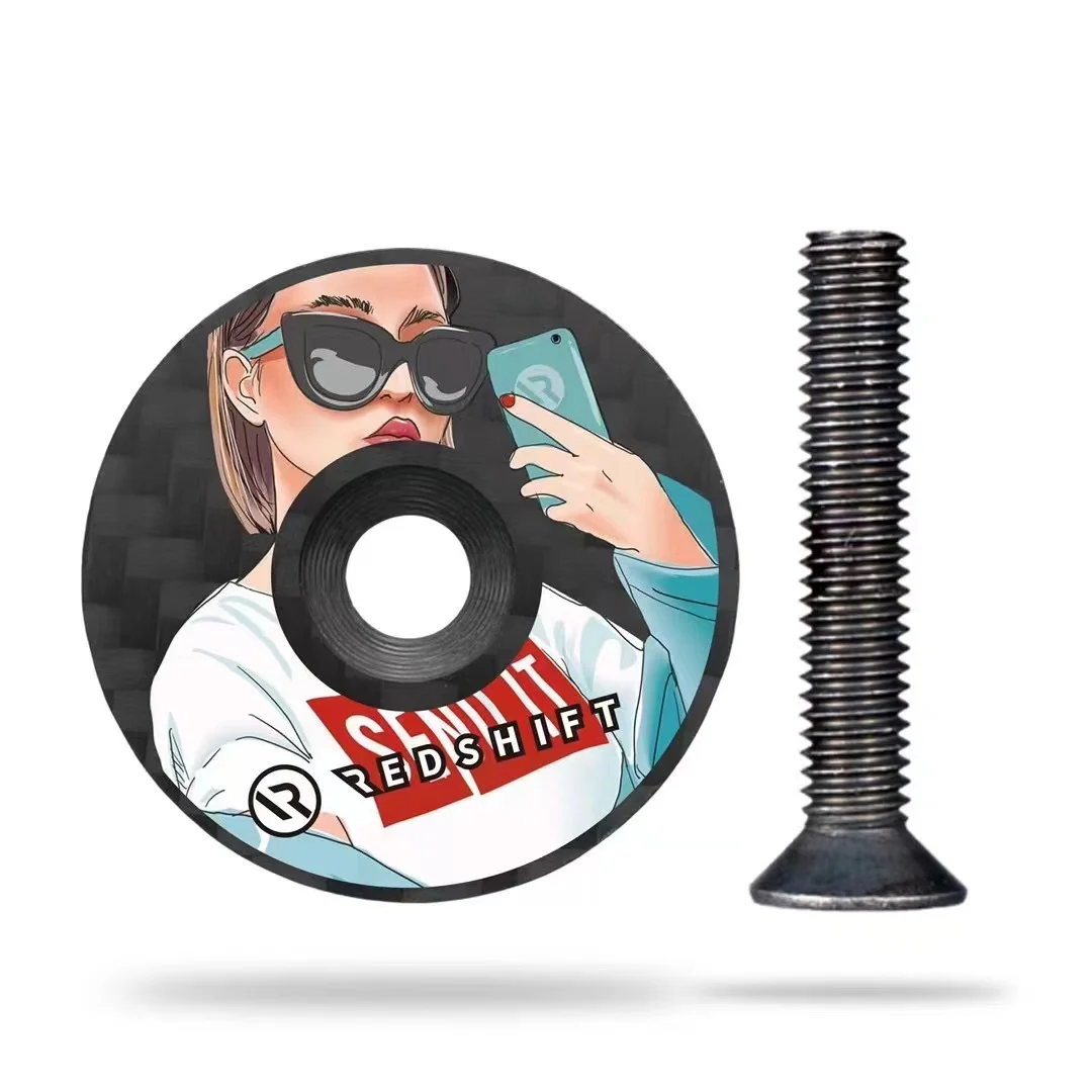 Cubierta ultraligera de fibra de carbono para bicicleta de montaña, juego de cuencos, horquilla delantera, 6G - imagen 5