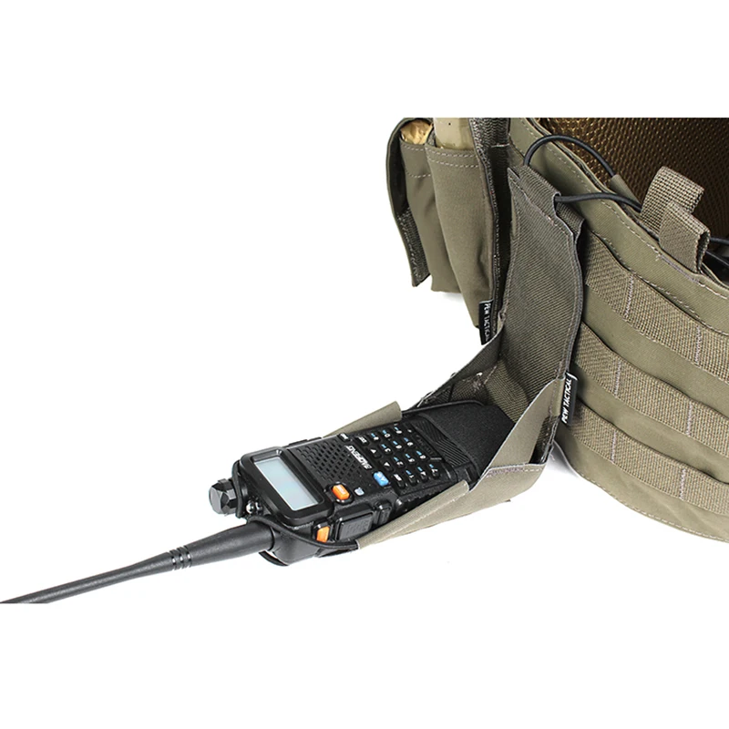 PEW TACTICAL Gridlok bolsa táctica Molle para radio Baofeng UV5R
