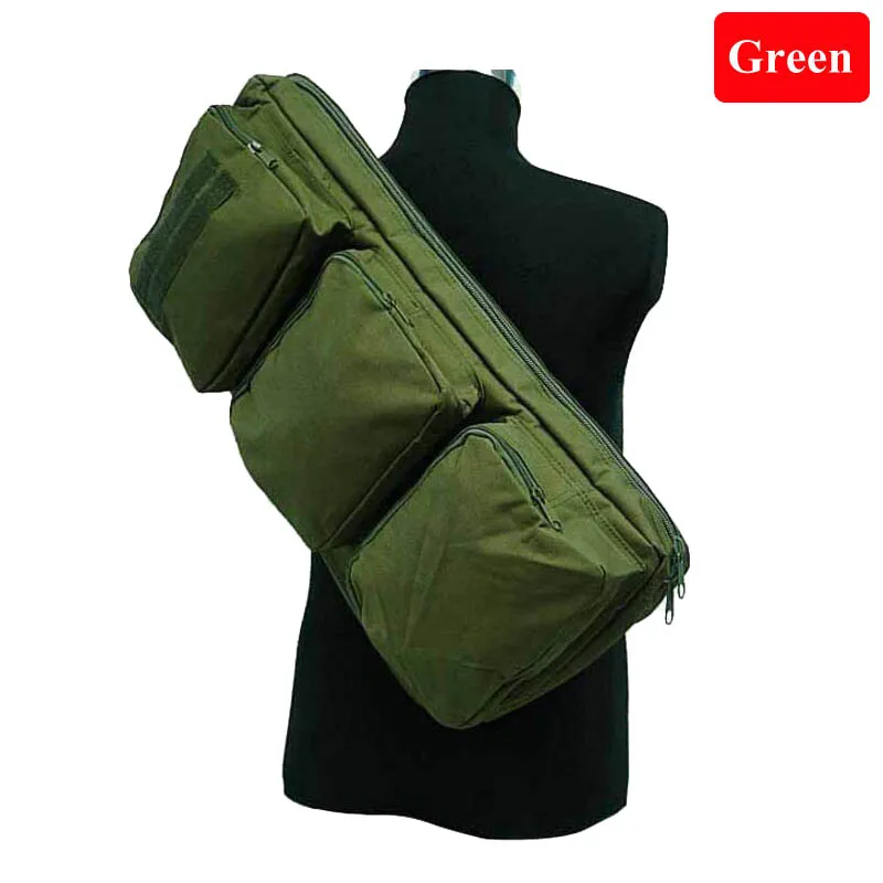 Bolsa táctica para equipo de caza, funda de transporte para Rifle de francotirador, mochila protectora táctica para escalada, senderismo y viajes, 60CM - imagen 3