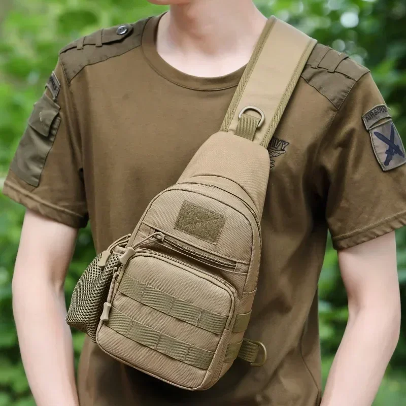 Bolsa táctica de senderismo y Pesca para hombre, mochila Molle para deportes, escalada, Camping, caza, hombro al aire libre, accesorios - imagen 3