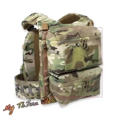 FERRO FCPC V5 bolsa táctica panel MOLLE trasero y doble bolsillo
