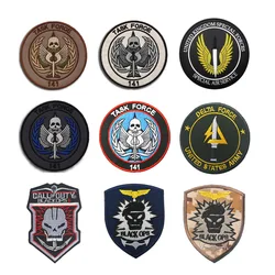 Task Force 141 parches 3D - insignias tácticas de combate militar