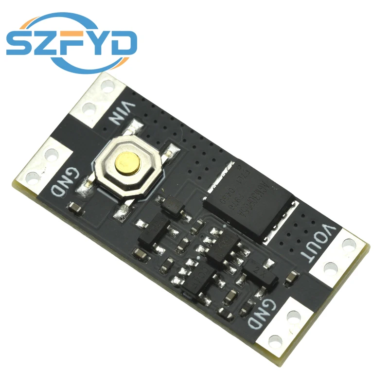 XL-10AL XL-10AH Botón de enlace único Bistable Micro Módulo de interruptor de una sola tecla 3,5-5,4 V 4,5-26 V 300nA 1.3uA Carga 10A Baja potencia - imagen 2