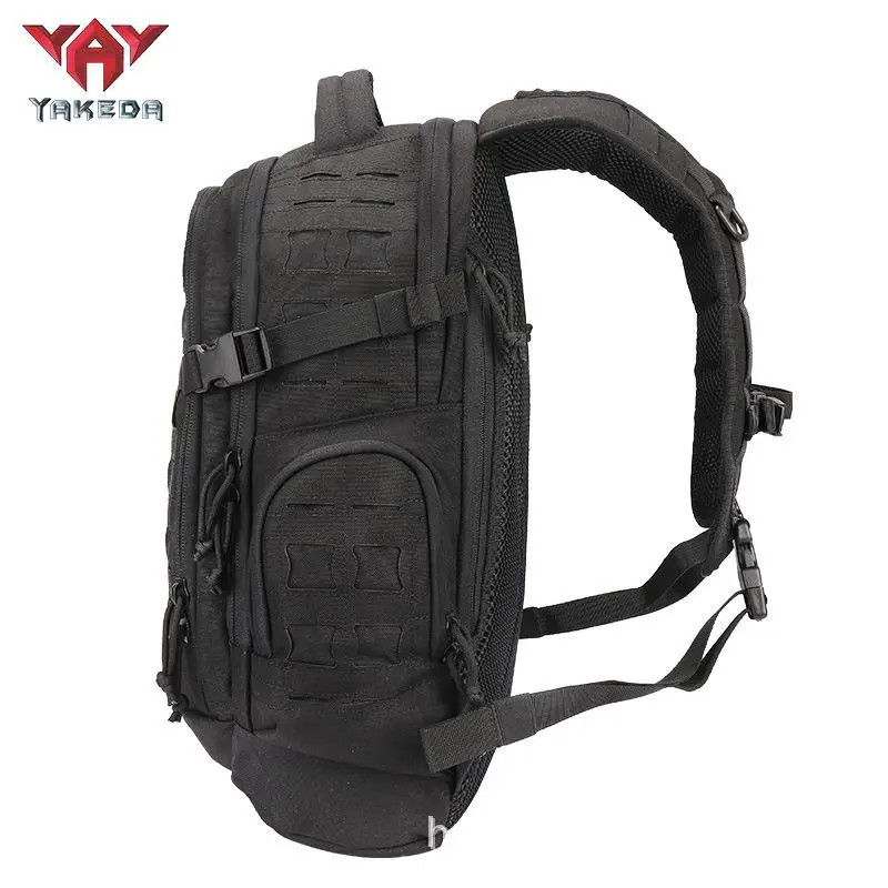 YAKEDA-mochila táctica de camuflaje para hombre y mujer, bolsa deportiva para exteriores, gran capacidad, suministros de viaje, bolsa de montañismo, campamento - imagen 3