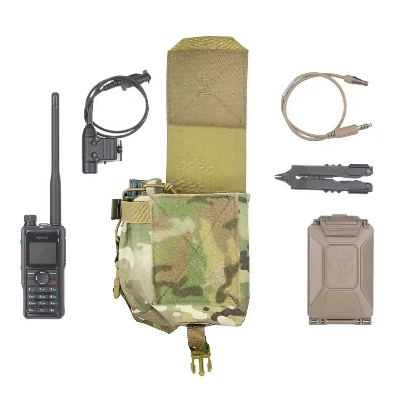 Bolsa de engranajes Molle multiusos modelo UNIONTAC SS "Mutant" con walkie-talkie 5,56, bolsa de soporte de granada combinada de liberación rápida - imagen 5