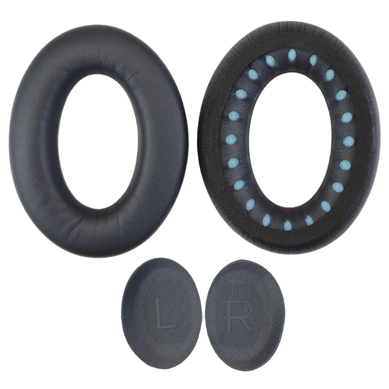 Almohadillas para los oídos que mejoran comodidad del juego para auriculares QC45, reemplazos orejeras, envío directo - imagen 4