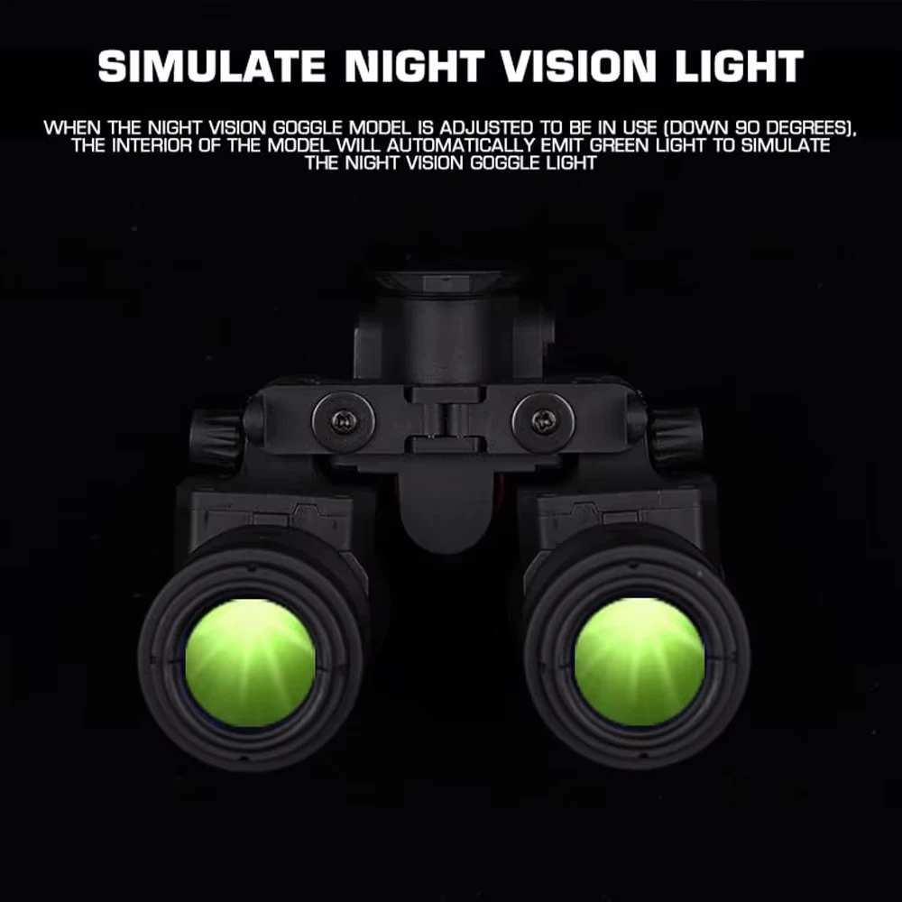 Casco táctico rápido de visión nocturna, conjunto COD con modelo NVG, caza, Paintball, tiro, casco protector resistente a impactos, conjunto de equipo - imagen 4