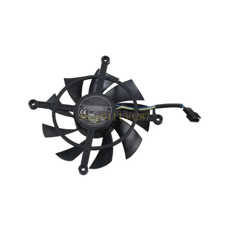 Ventilador enfriamiento 82 mm J1HC para RTX3060TI 3070 Tarjetas gráficos máquina del ventilador gemelo OC para - imagen 5