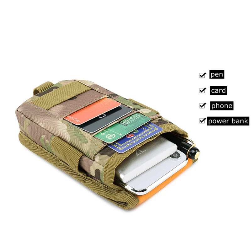 Bolsa táctica MOLLE multifunción para móvil y accesorios - imagen 3