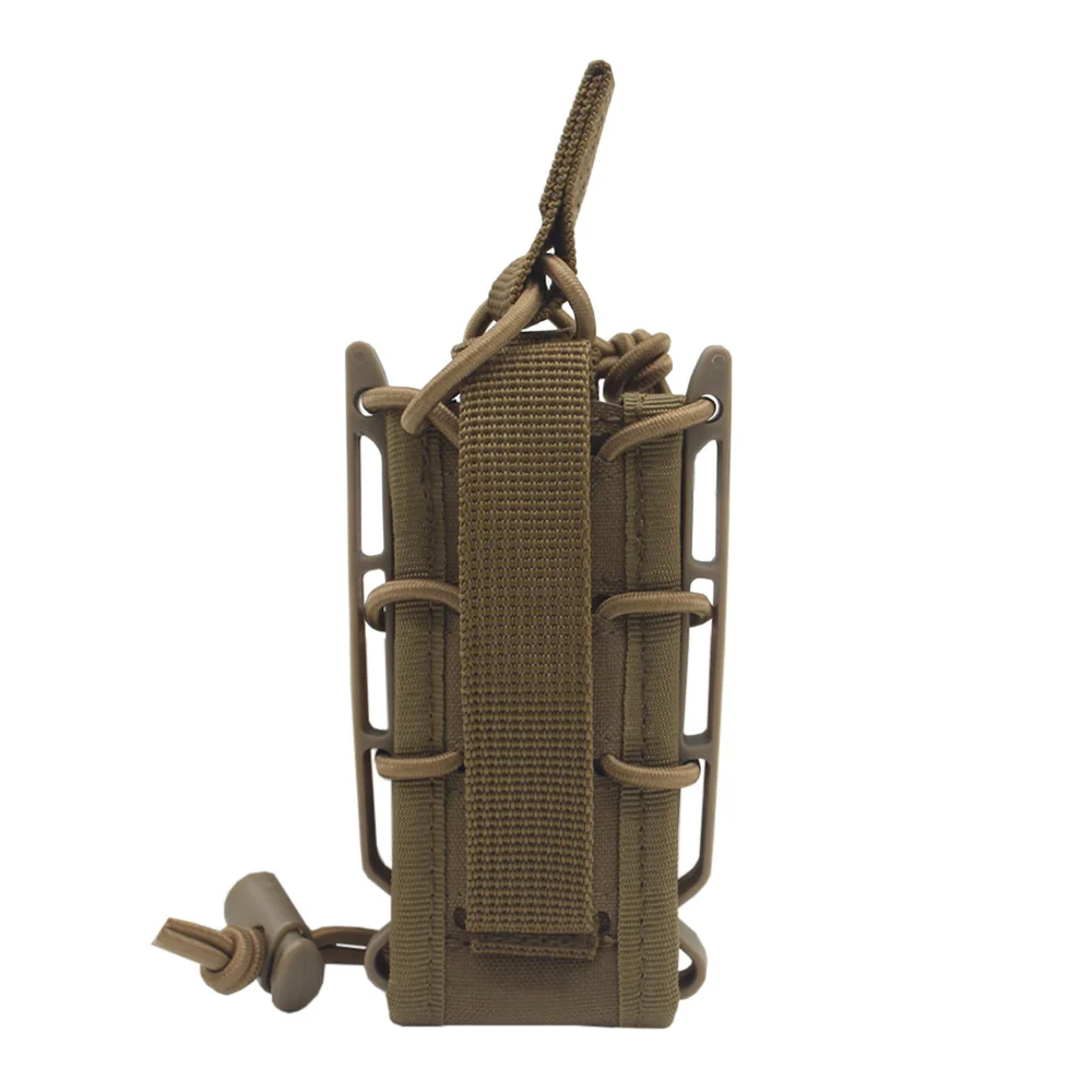 Bolsa táctica Molle Mag para Glock 1911, bolsa para revistas de 9mm, con corte láser, para caza y Airsoft, nuevo estilo - imagen 4