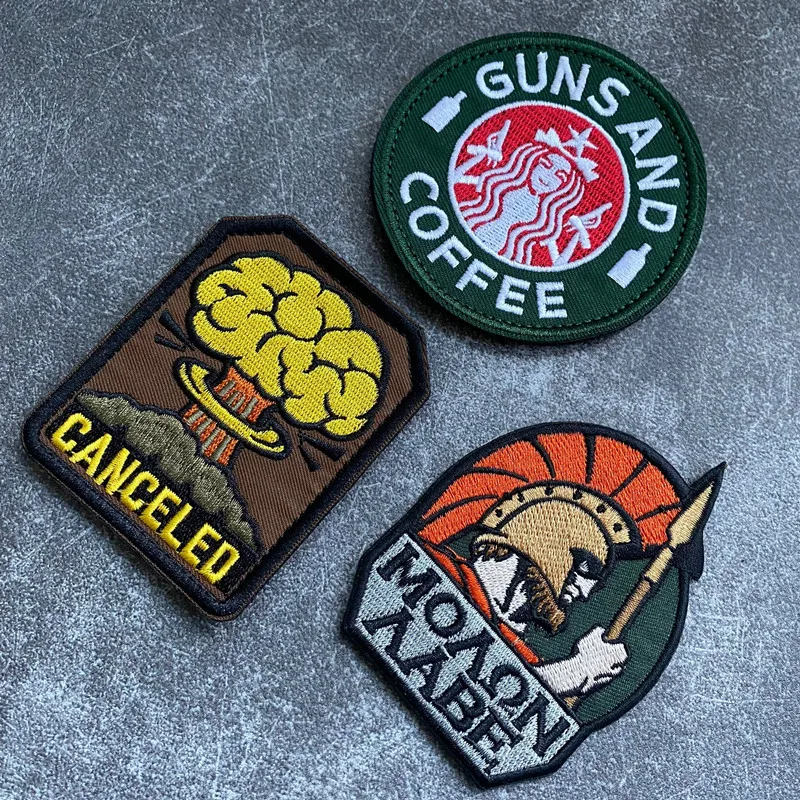 Parche bordado táctico morale personalizado – para coser o pegar - imagen 3