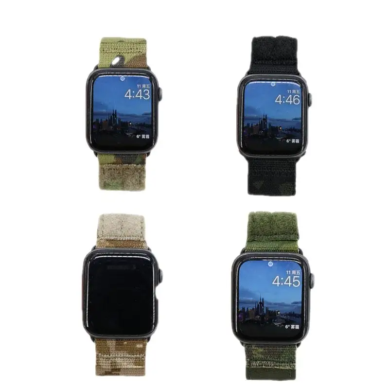 Correa de repuesto para Apple Watch, 42mm, 44mm, Color camuflaje - imagen 2
