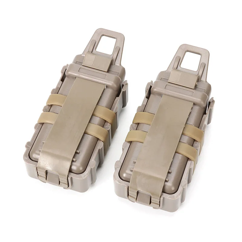 Bolsa táctica para revistas MP5/MP7, Clip Molle, soporte rápido para Mag, funda de extracción rápida, funda de caza Airsoft, 2 uds. - imagen 5