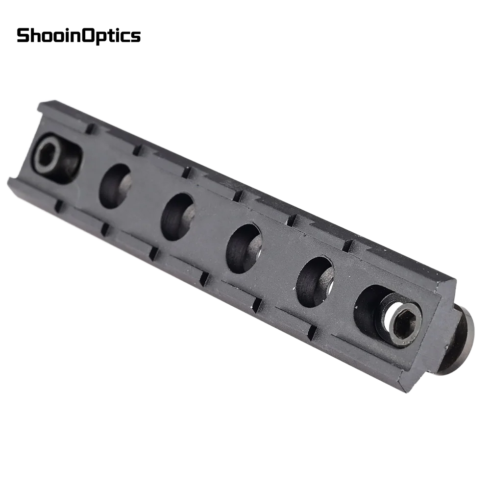 Base de montaje de aluminio M-LOK Keymod para linterna táctica y indicador láser - imagen 2