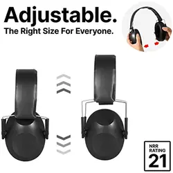 Cascos protección auditiva NRR 21dB para tiro deportivo