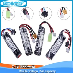 Batería LiPo 7,4V para Airsoft con cargador