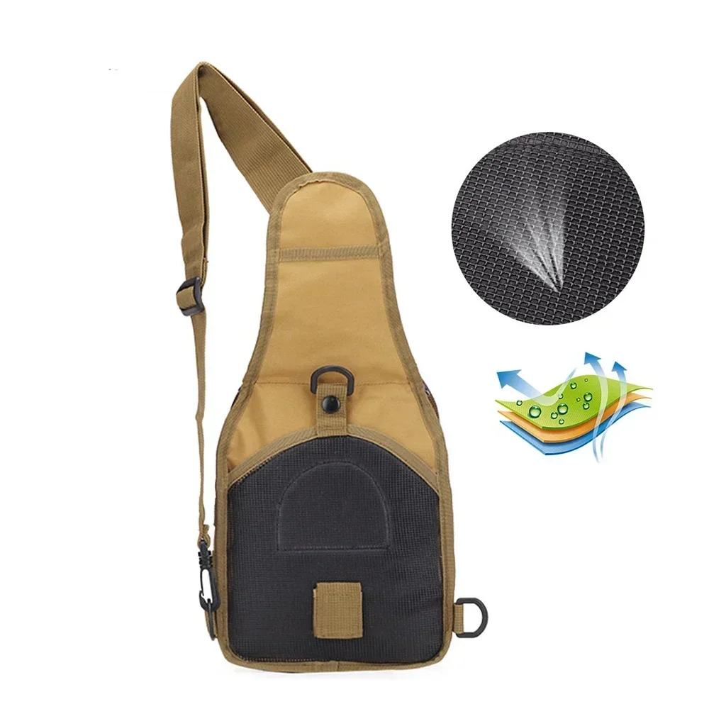 Mochila de hombro táctica Rover EDC, bandolera CCW para exteriores, impermeable, para senderismo, Camping, bolsa de rango oculto, mochila de caza - imagen 5