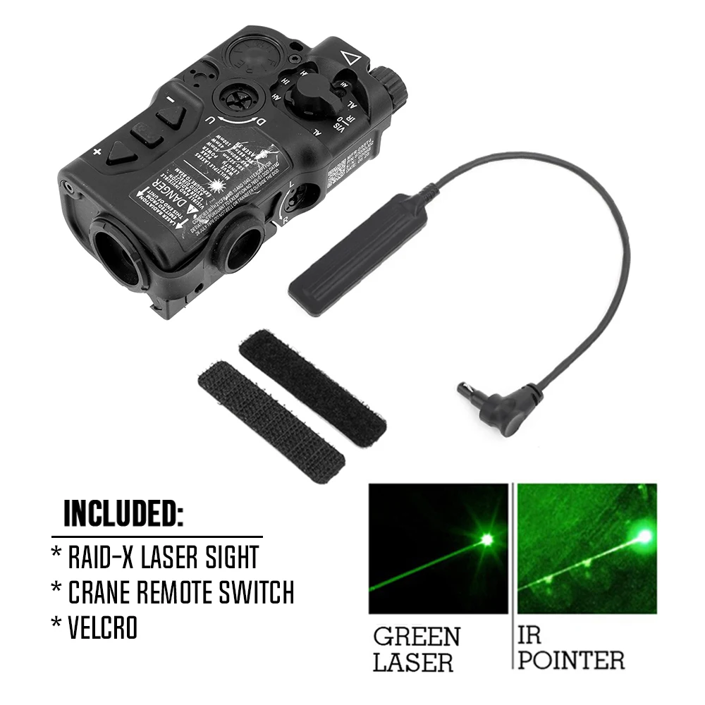 Black Green Laser