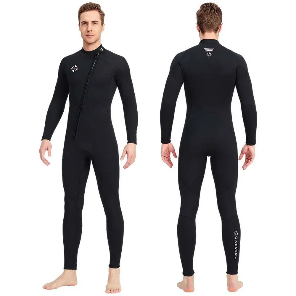 Traje de neopreno de 3mm para buceo, traje de baño para hombre y mujer, traje de baño cálido para invierno, snorkel, pesca submarina, surf - imagen 5