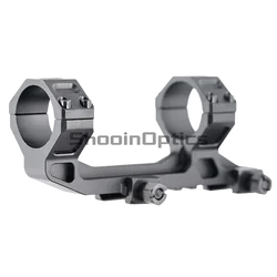 Shooin Optics Montaje de visor con base Picatinny y anillas tácticas