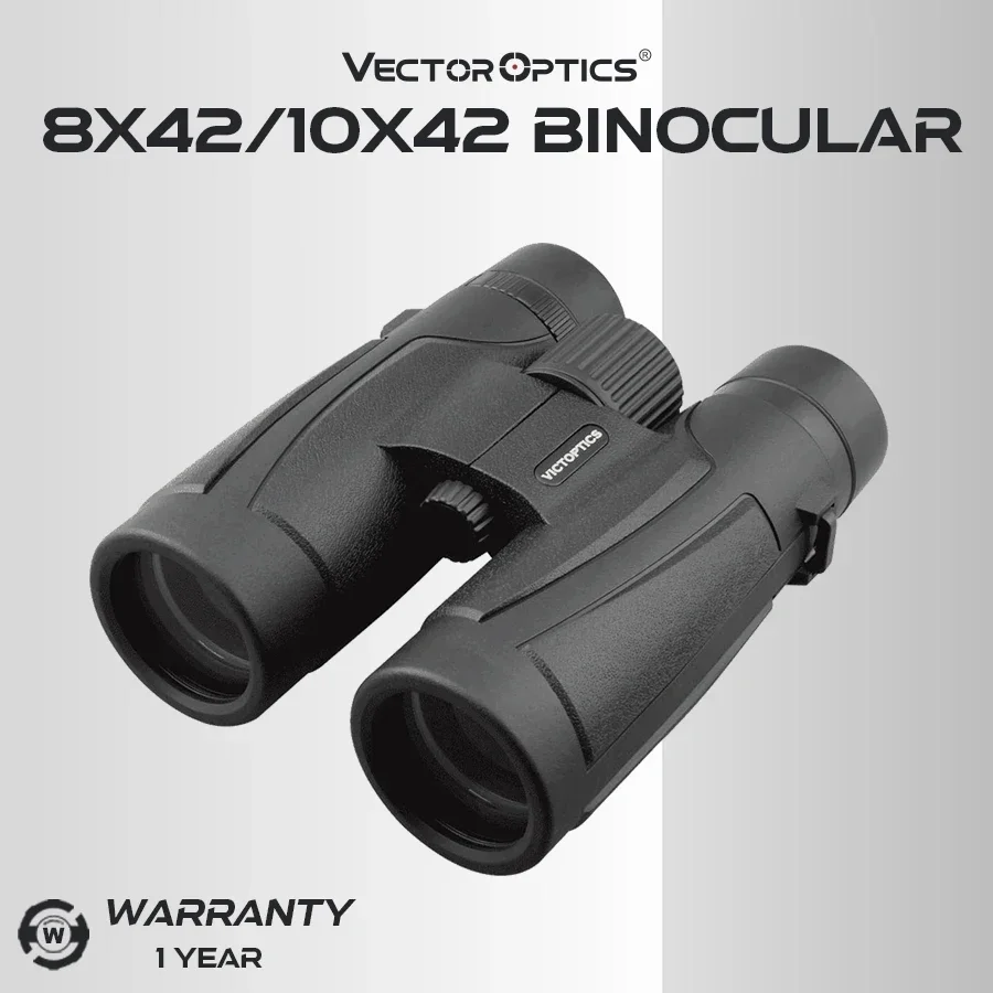 Telescopio óptico vectorial 8X42 10X42 Binocular profesional Bak7 equipo de Camping impermeable para caza