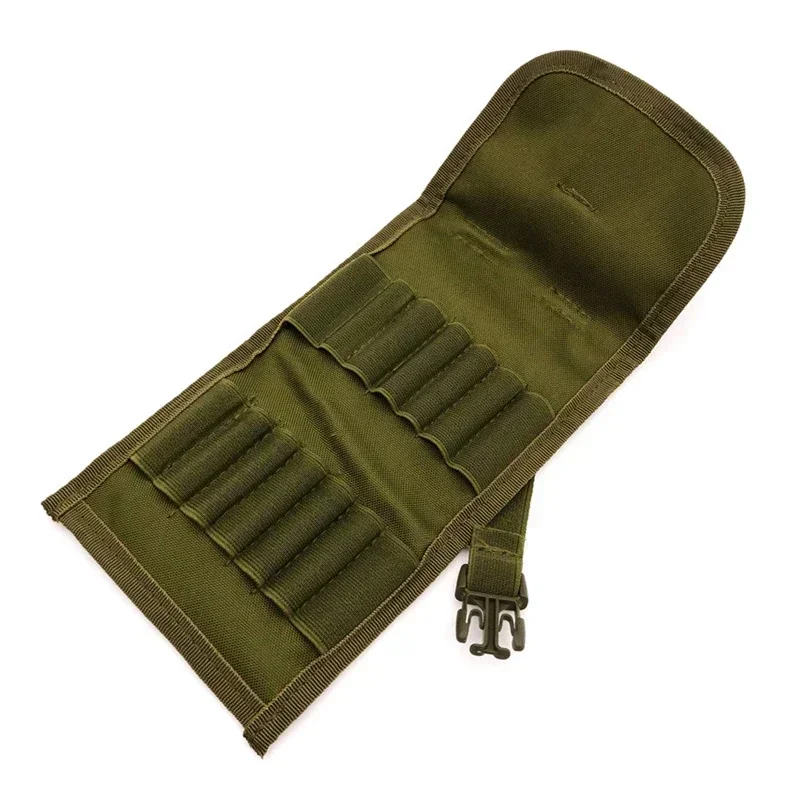 Paquete de cartuchos tácticos MOLLE, Mini caja de cartuchos redonda de 14, bolsa de munición multiusos, bolsa de munición, accesorios para pistola - imagen 2