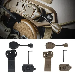 Linterna LED táctica para casco – 3 modos e infrarrojo