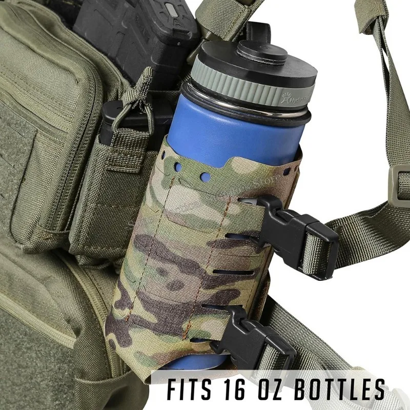 Bolsa de ala expansora flexible, botella de agua para plataforma de pecho táctica MK4/MK5, cartel D3CR, paquete lateral de Radio Airsoft Molle, bolsa para revistas - imagen 5