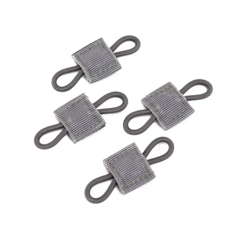 Hebilla de cinta elástica MOLLE táctica, soporte de antena, hebilla de encuadernación de antena PTT, tubo de palo, cuerda elástica, hebilla de correas - imagen 5