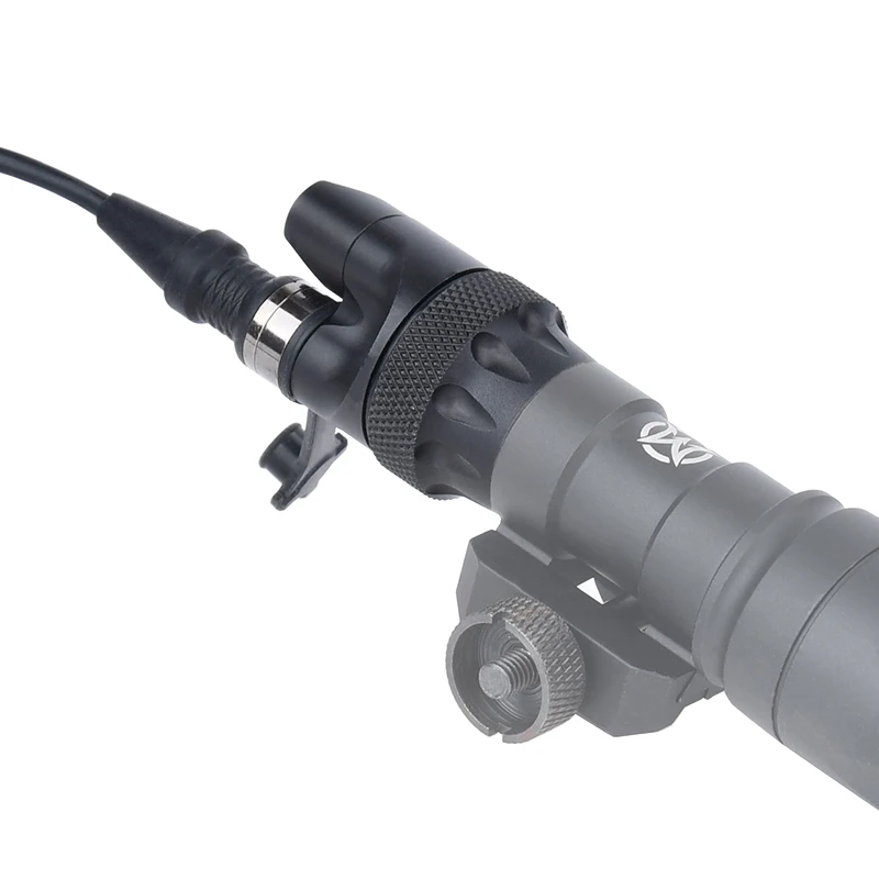 WADSN linterna táctica interruptor de tapa trasera de Metal M300 M600 luz de explorador interruptor de presión remota Airsoft arma de caza lámpara Surefir - imagen 2