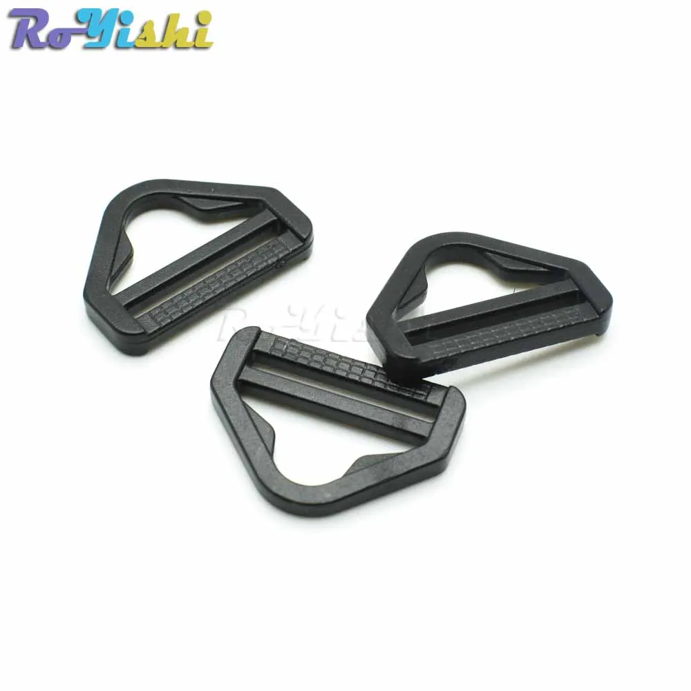 10 unids/pack 3/4 "ajustador de plástico con barra Clip giratorio anillo en D hebilla de inserción correas para mochila correas 20mm - imagen 5